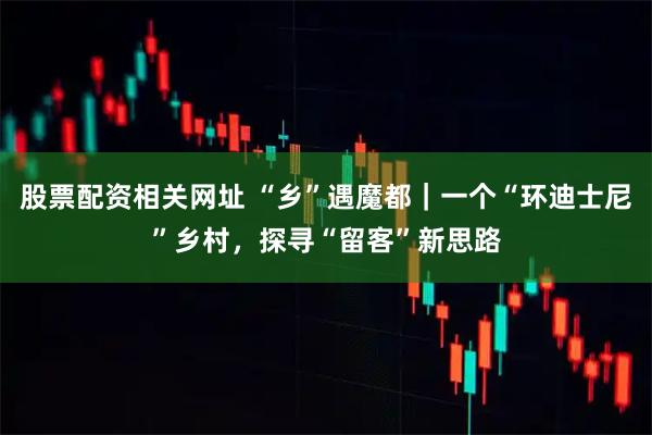 股票配资相关网址 “乡”遇魔都｜一个“环迪士尼”乡村，探寻“留客”新思路